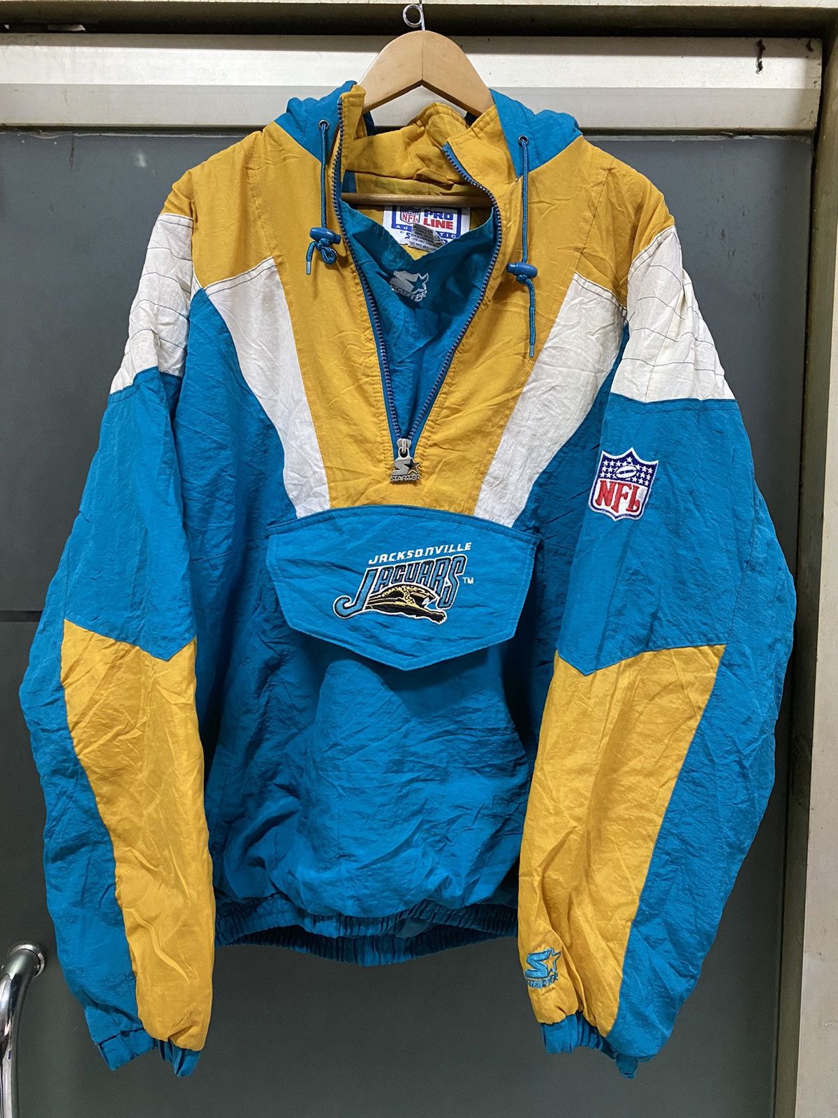 90s SOUTHERN スターター JAGUARS パーカー アノラック