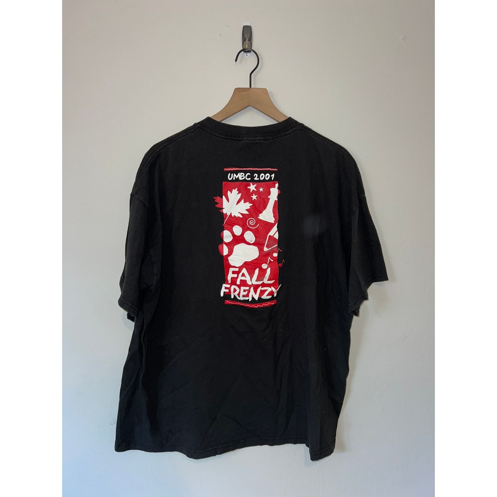 Jerzees Vintage UMBC Shirt University Maryland Fall Frenzy Tee XL Size US XL / EU 56 / 4 - 1 Thumbnail
