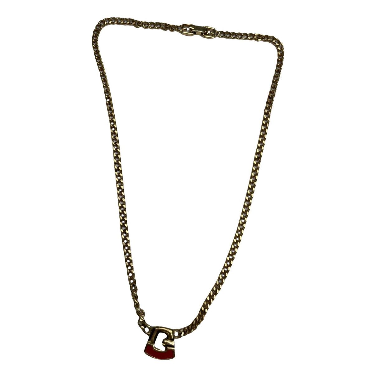 Givenchy Gold Steel Necklace Size ONE SIZE - 1 Thumbnail