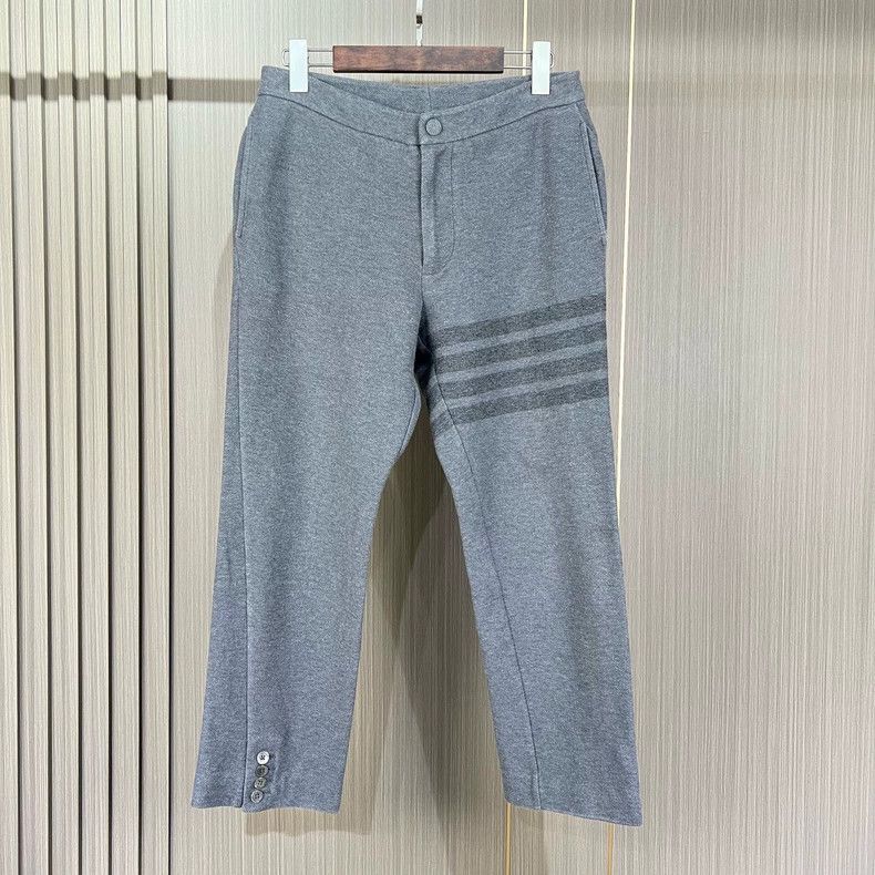 Thom Browne Thom Browne Gray Casual Long Pants-dmc Size US 26 / EU 42 - 1 Thumbnail