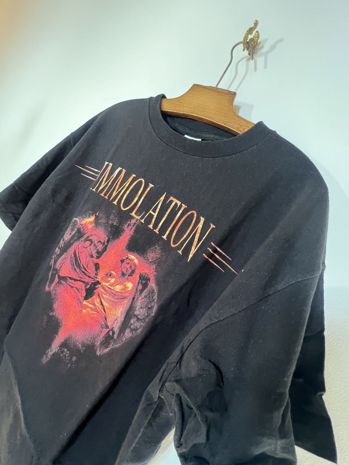 Band Tees Immolation shirt shadows over europe Size US L / EU 52-54 / 3 - 3 Thumbnail