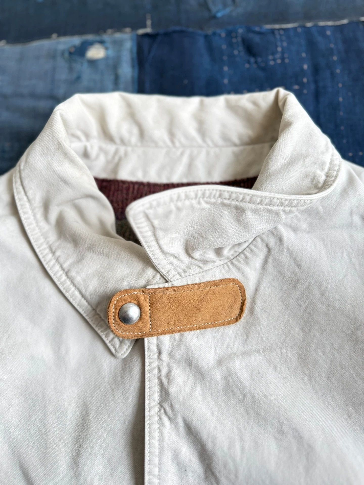 Visvim VISVIM 23AW Willis Blouson Patchwork Leather Jacket IVORY 4 Size US XL / EU 56 / 4 - 6 Thumbnail