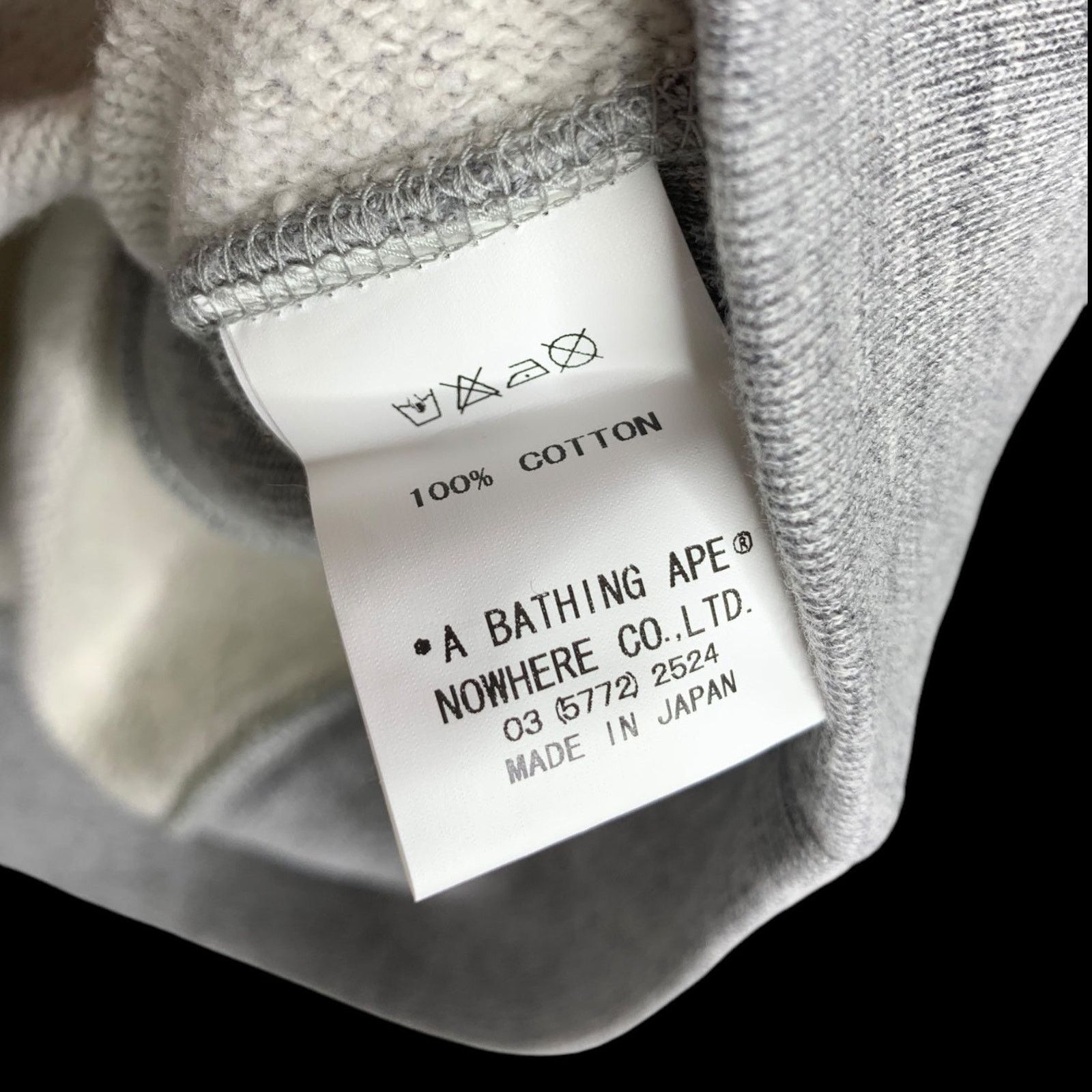 Bape × Fragment Design [DS!] 2009 "BAPTISM OF BAPE" Crewneck Sweatshirt | M Size US M / EU 48-50 / 2 - 8 Thumbnail