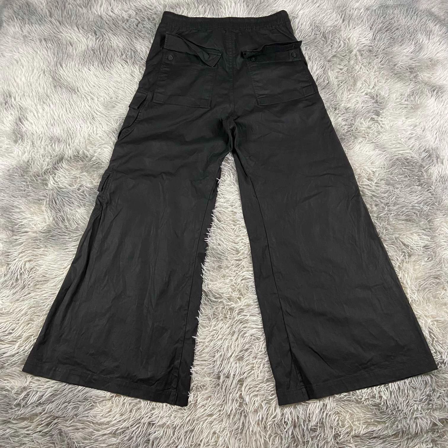 Rick Owens rick owens cargo wide-leg nylon pants 54 Size US 38 / EU 54 - 2 Thumbnail