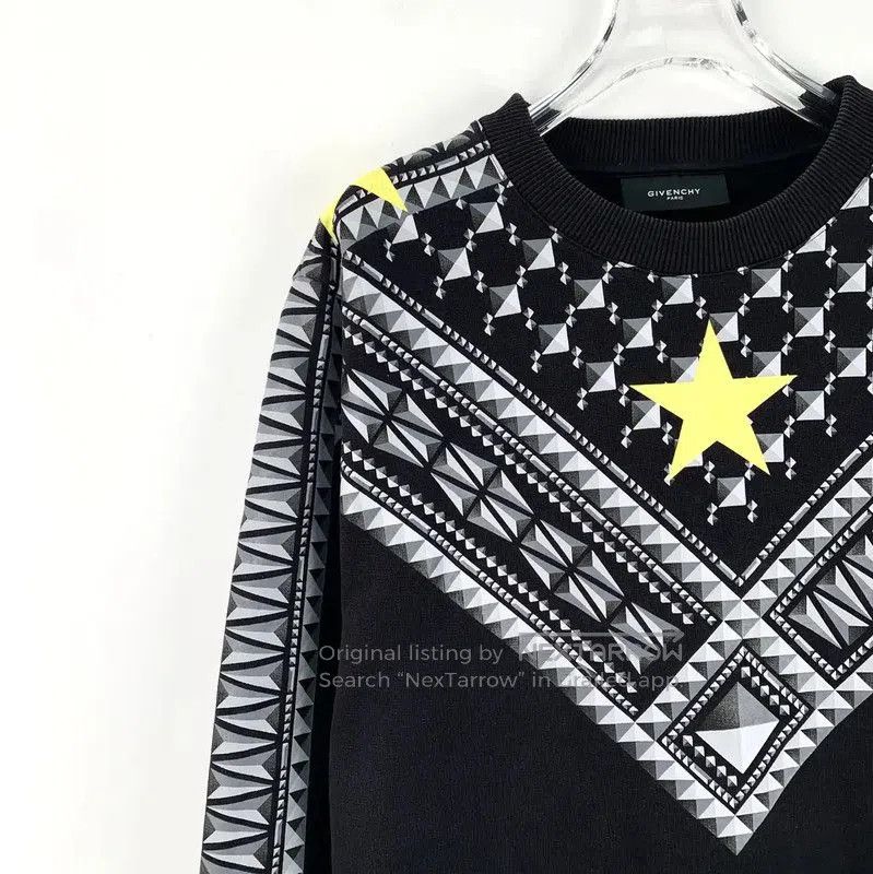 Givenchy Givenchy Black Cotton Sweatshirt for Women . Size S / US 4 / IT 40 - 3 Thumbnail