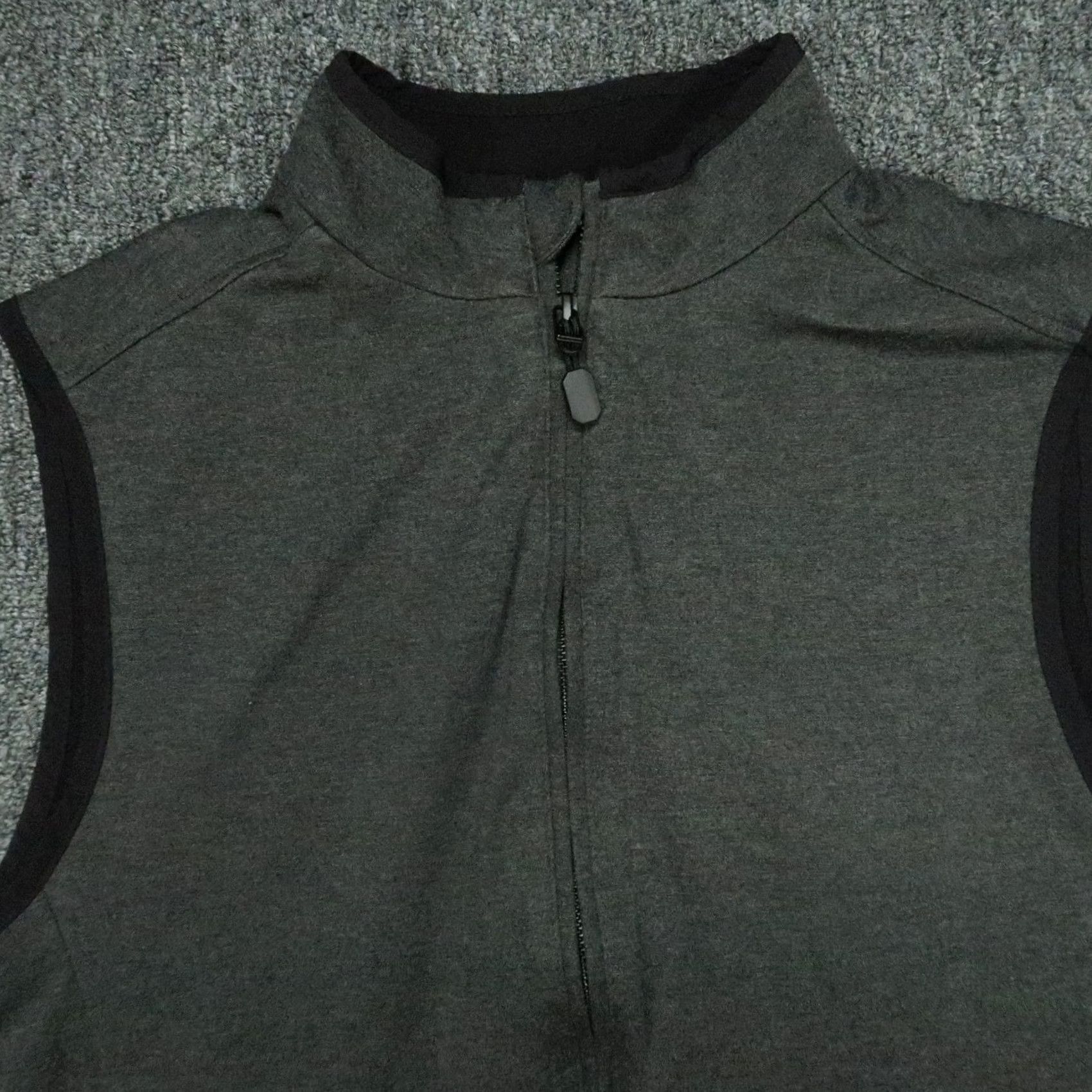Mizzen+Main Mizzen+Main Vest Mens Large Gray Full Zip Pockets Regular Size US L / EU 52-54 / 3 - 2 Thumbnail