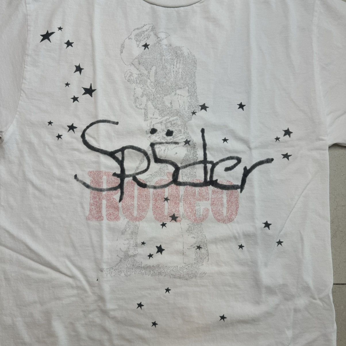 Sp5der Sp5der x Travis Scott Days Before Rodeo Tee Size MEDIUM Size US M / EU 48-50 / 2 - 4 Thumbnail
