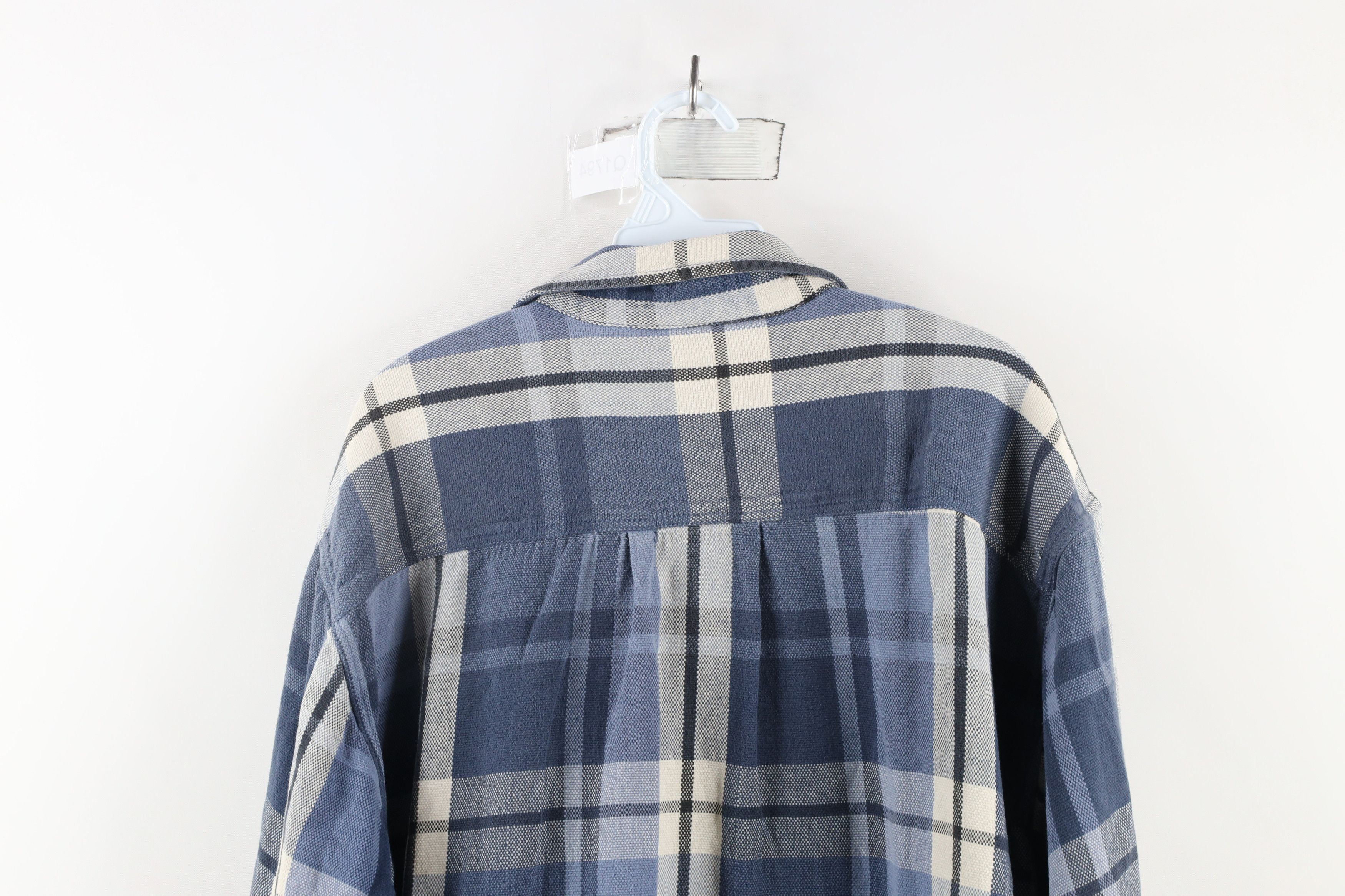 Levi's × Vintage Vintage 90s Levis Baggy Fit Heavyweight Flannel Button Shirt Size US L / EU 52-54 / 3 - 11 Thumbnail