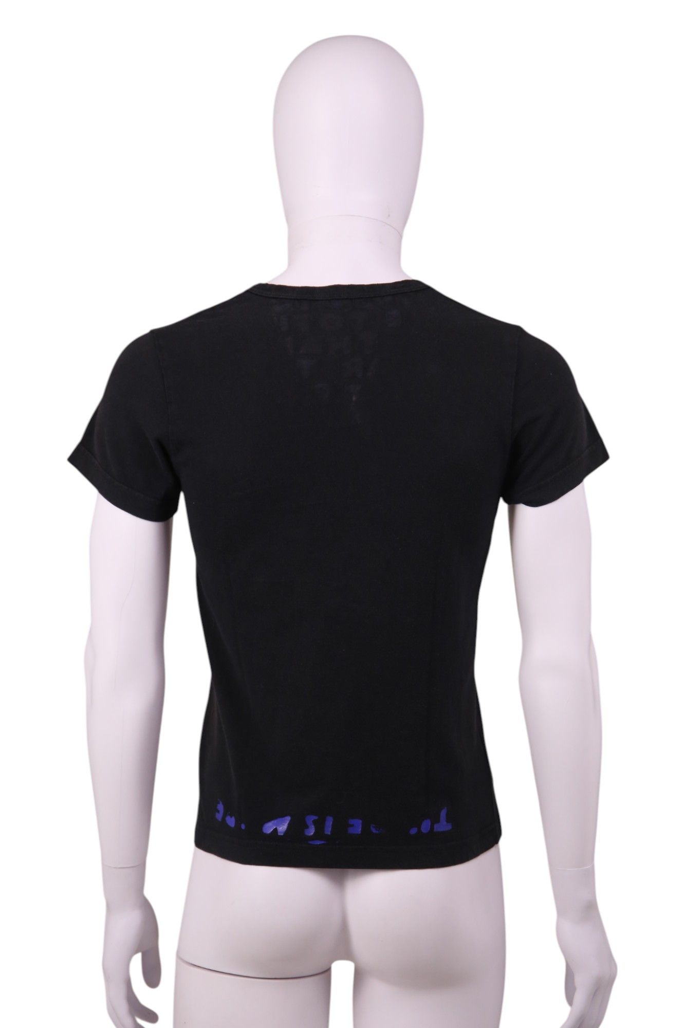 Maison Margiela IDS Charity Black&Blue Tee Size US S / EU 44-46 / 1 - 3 Thumbnail