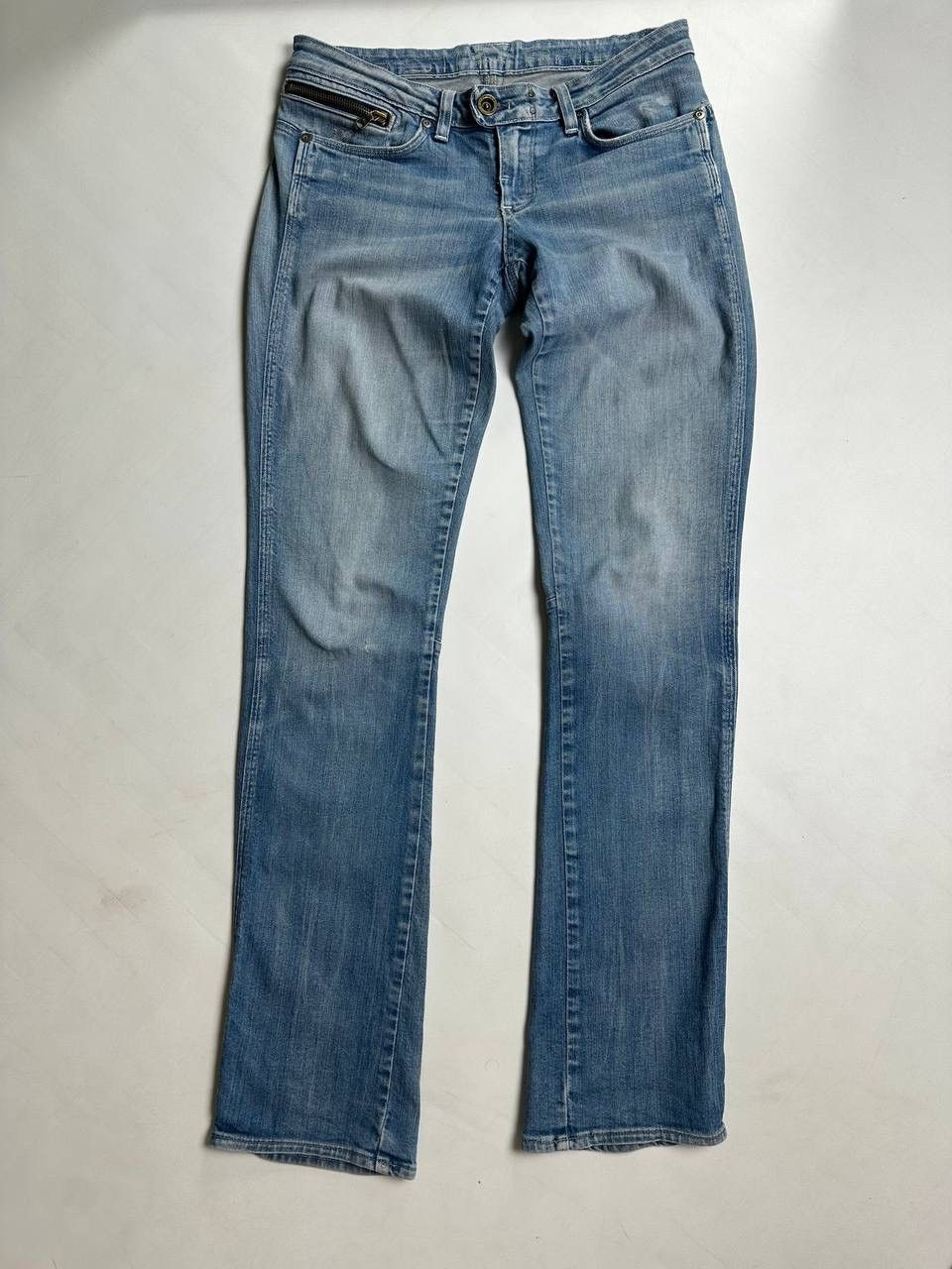 G-Star Vintage G Star Raw Denim Womens Washed Jeans Japanese Size 28" / US 6 / IT 42 - 6 Thumbnail