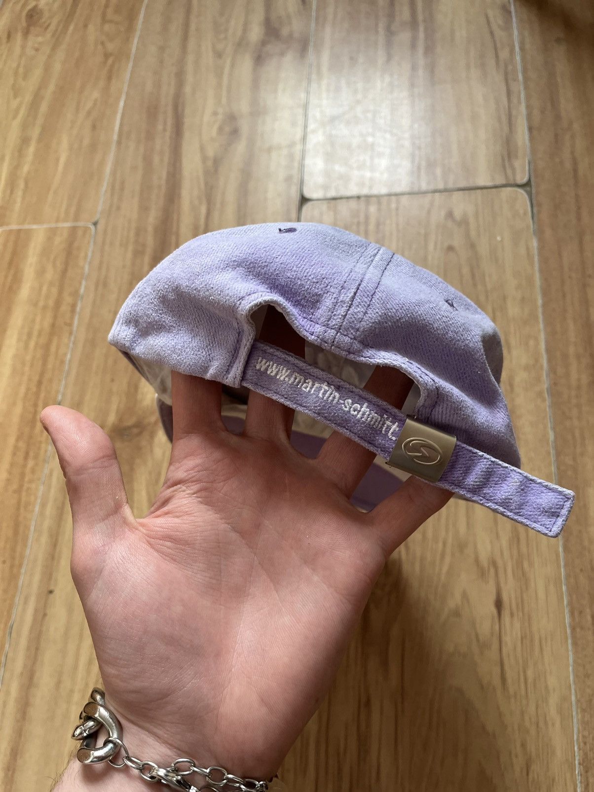 Japanese Brand × Vintage Milka Racing Cap – Distressed - Y2K Size ONE SIZE - 5 Thumbnail