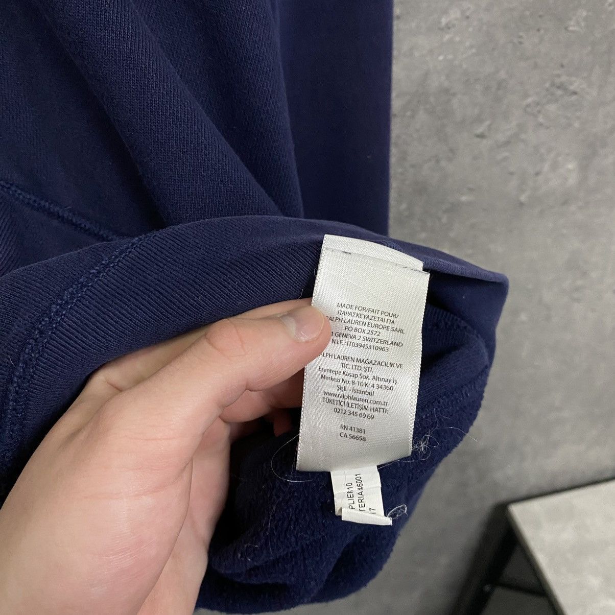 Polo Ralph Lauren Vintage Polo Ralph Lauren Zip Hoodie Blue Size US M / EU 48-50 / 2 - 10 Thumbnail