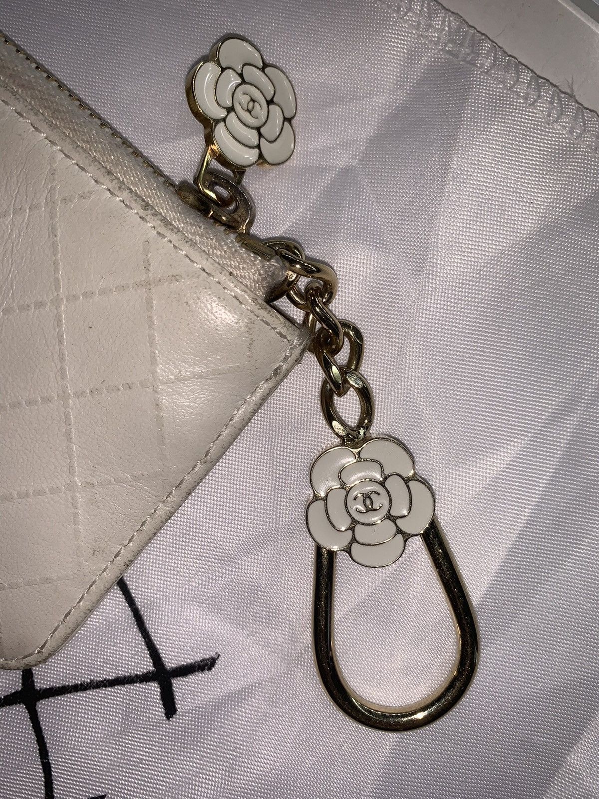 Chanel Ginza Special Edition Coin/Card Purse Keychain Wallet Size ONE SIZE - 3 Thumbnail