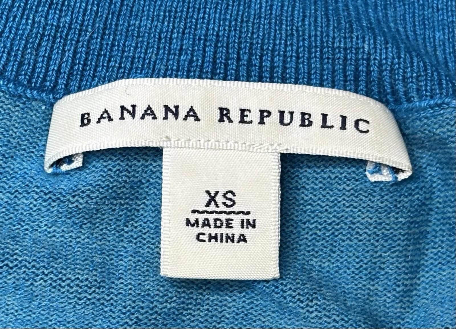 Banana Republic Banana Republic Sweater Women XS Silk Wool Cashmere Y2K 2007 Size XS / US 0-2 / IT 36-38 - 2 Thumbnail
