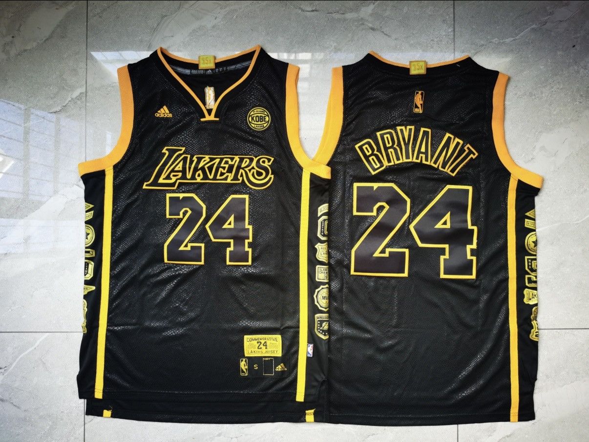 NBA Retrò Maglia Basket - Kobe Bryant Lakers "Black Mamba" - L Size US L / EU 52-54 / 3 - 1 Thumbnail