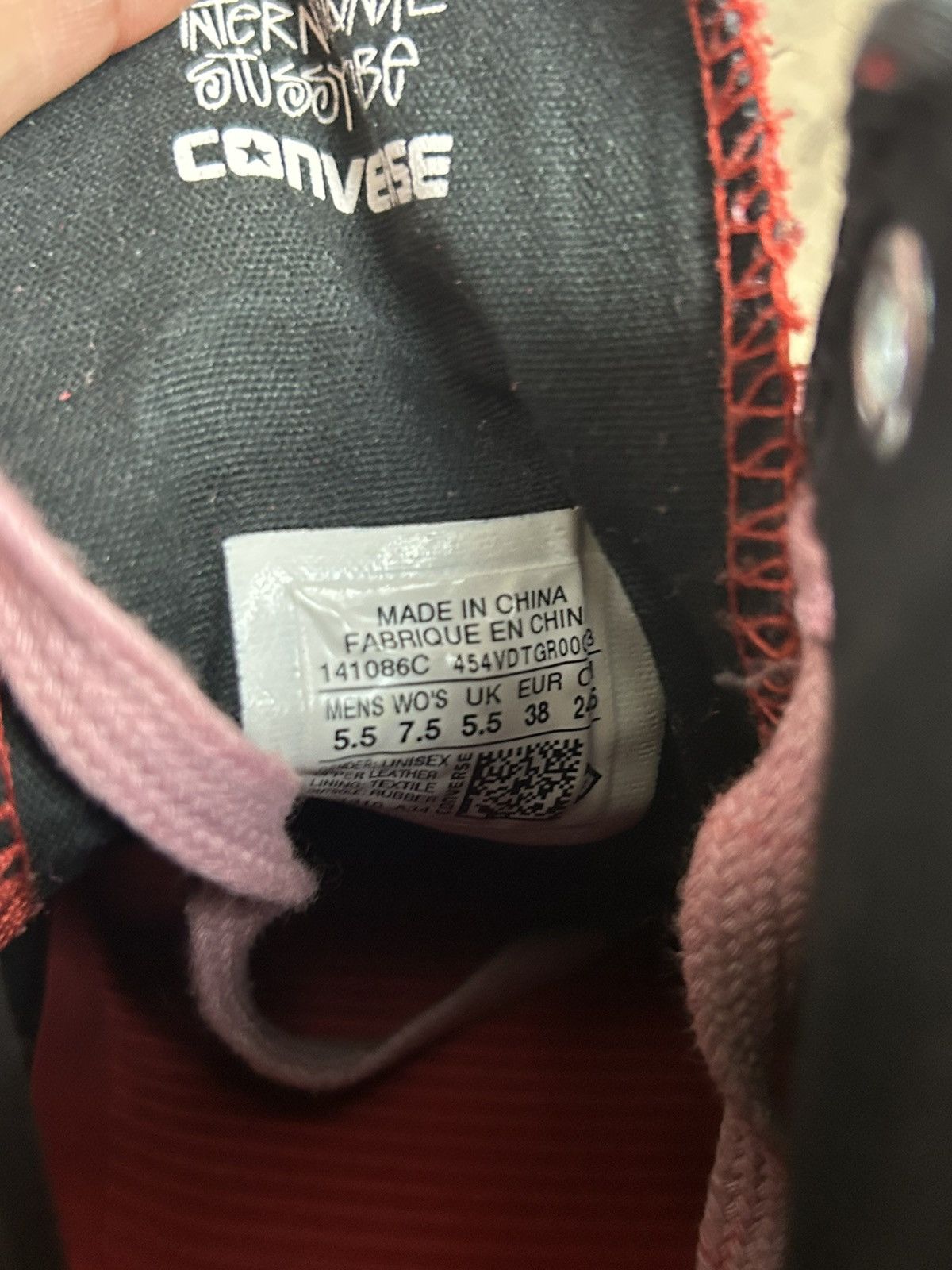 Converse × Stussy Converse x Stussy Chuck Taylor Japan Exclusive Size US 5.5 / EU 38 - 4 Thumbnail