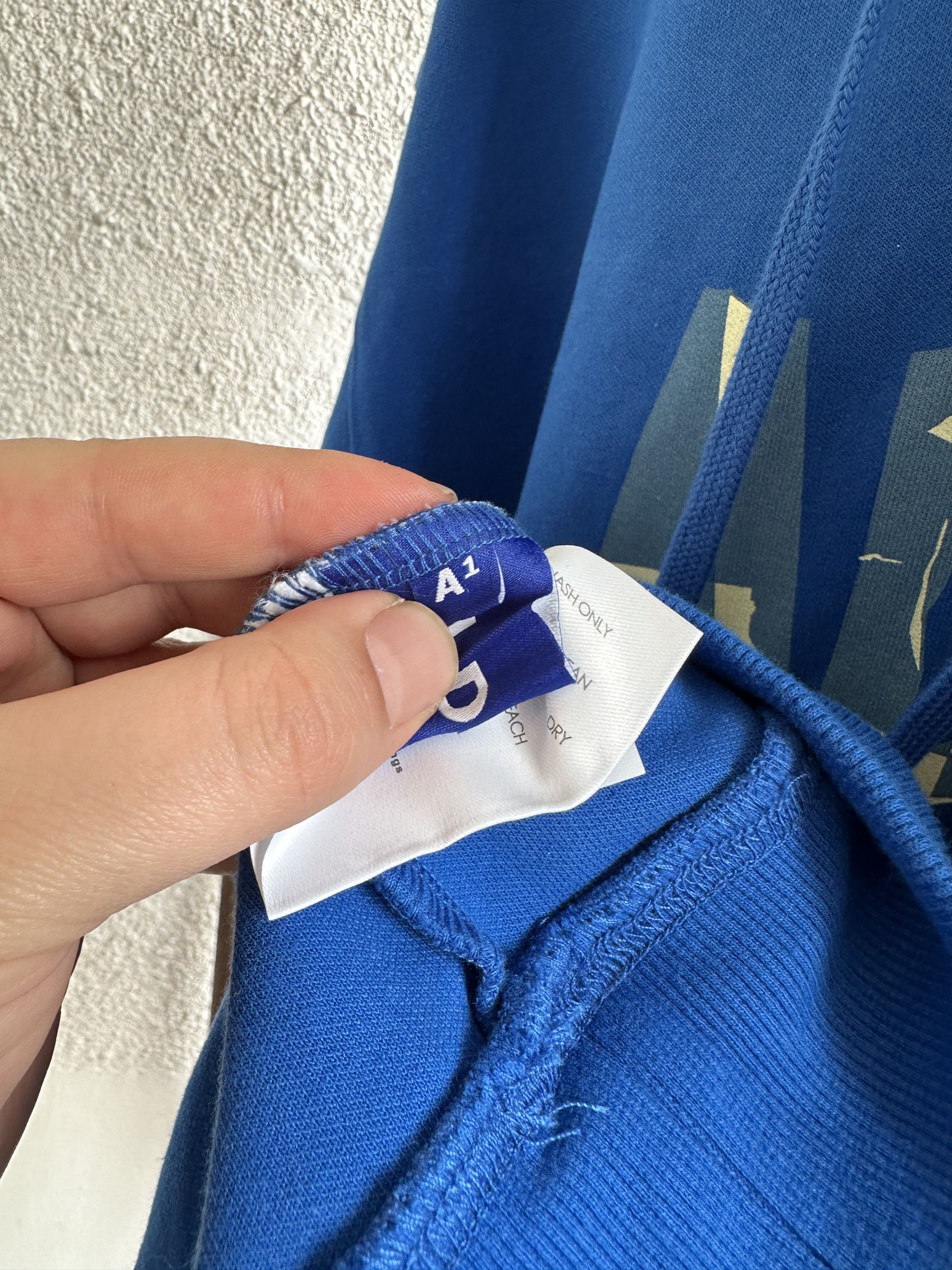 Ader Error Blue Tape Logo Hoodie Size US M / EU 48-50 / 2 - 5 Thumbnail