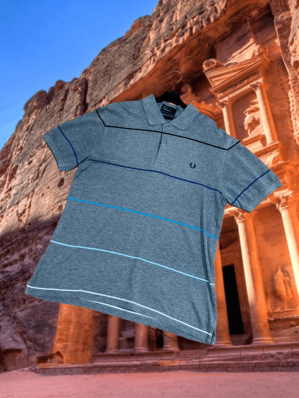 Fred Perry Streetwear Polos Fred Perry striped T-Shirt Y2K Vintage Size US M / EU 48-50 / 2 - 1 Thumbnail