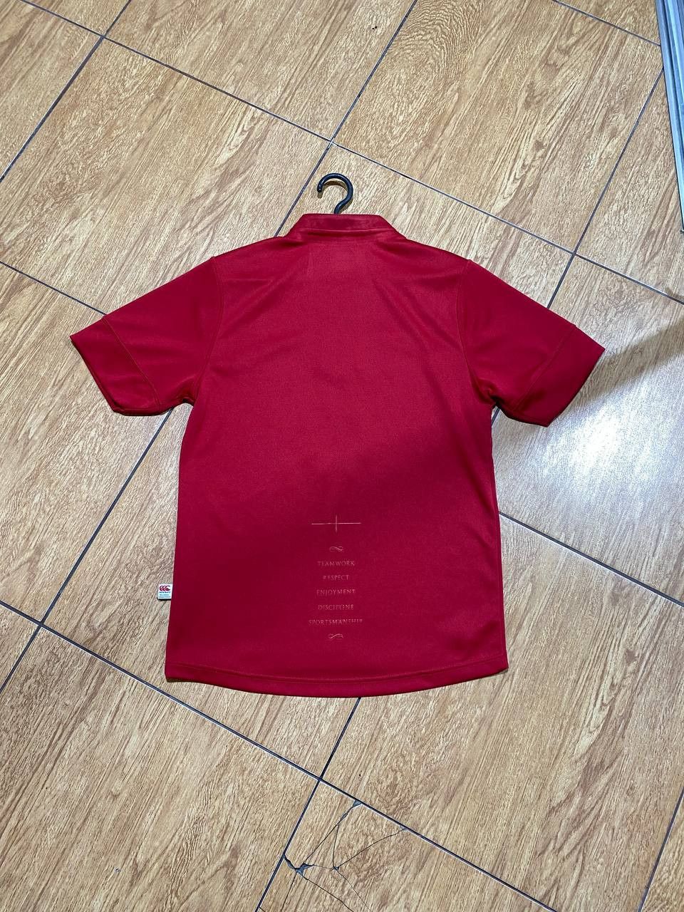 Canterbury of New Zealand Logo Canterbury Red Jerseys ENGLAND Size S Size US S / EU 44-46 / 1 - 20 Thumbnail
