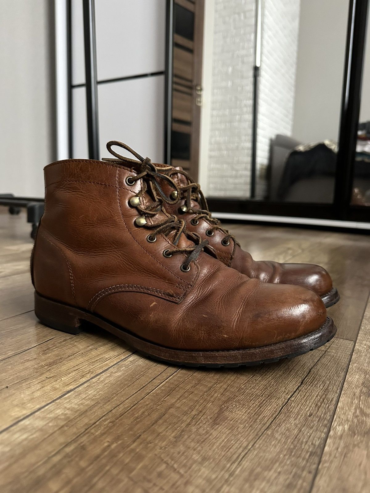 Sendra Sendra 0604 Leather Shoes Boots Size US 12 / EU 45 - 1 Thumbnail