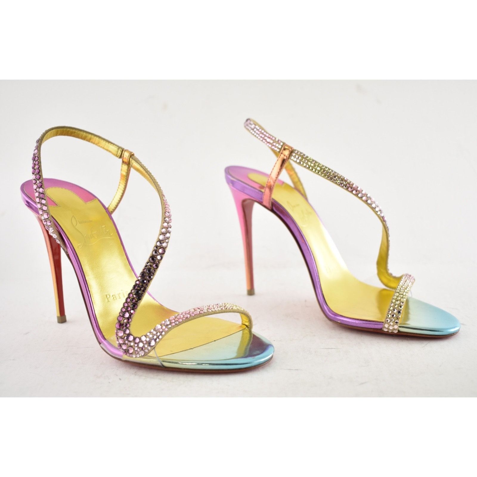 Christian Louboutin Christian Louboutin Rosalie Ankle Strap Sandal 36.5 Size US 6.5 / IT 36.5 - 4 Thumbnail