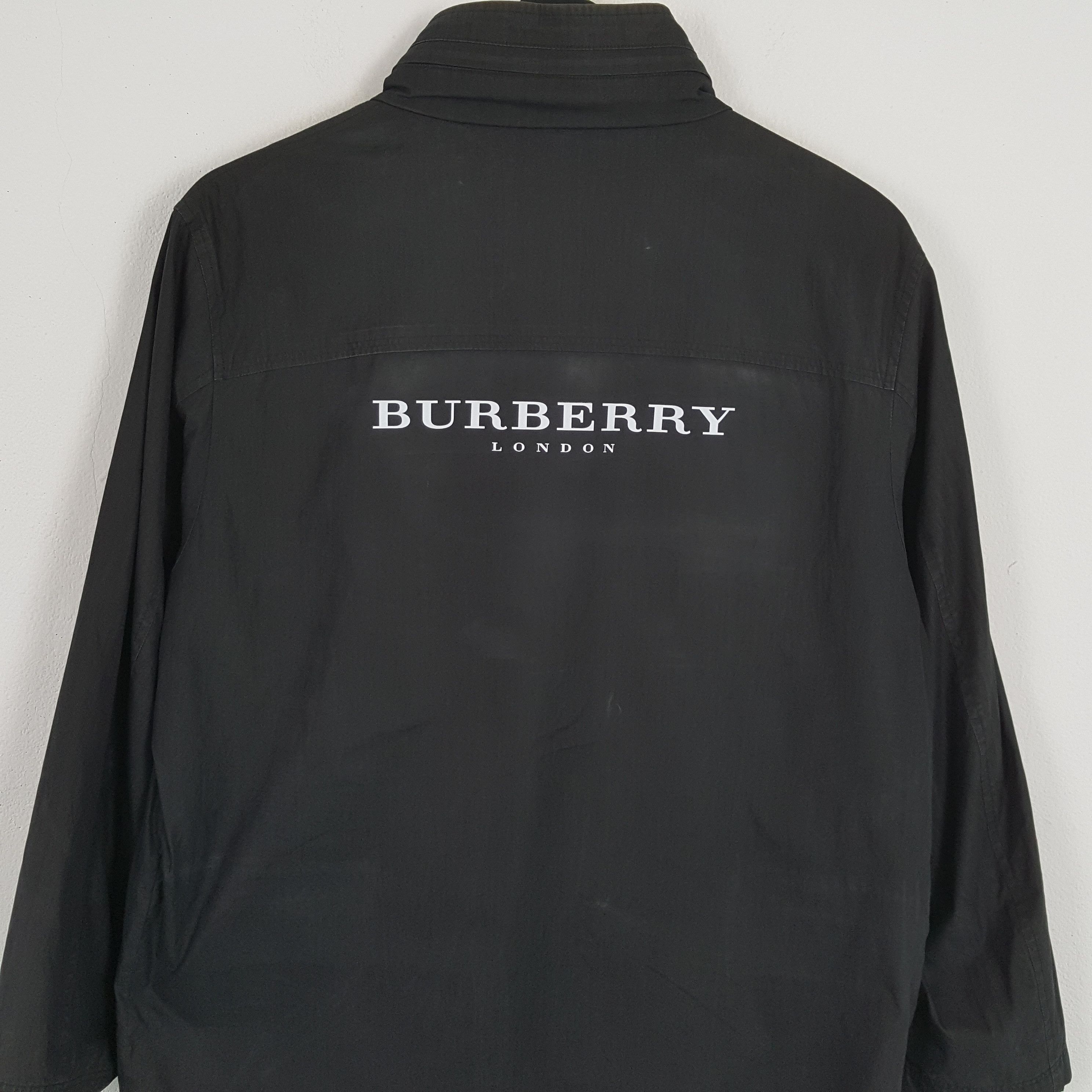 Burberry × Vintage BURBERRY LONDON Winter Style Custom Art Jacket Size US XL / EU 56 / 4 - 2 Thumbnail