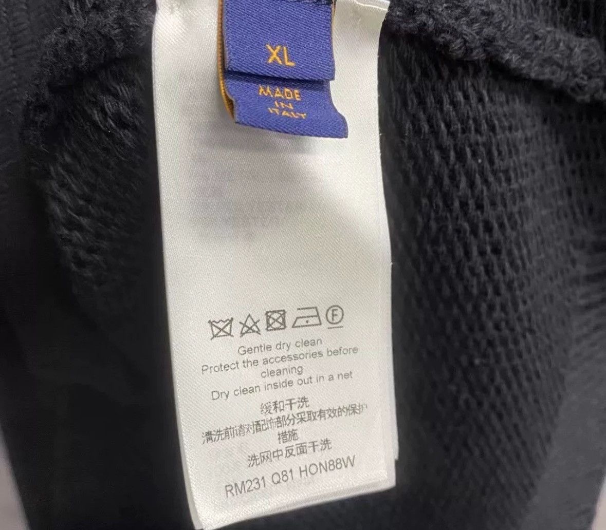 Louis Vuitton Louis Vuitton 23 Latest Black Tool Embroidered Logo Sweater Size US XL / EU 56 / 4 - 5 Thumbnail
