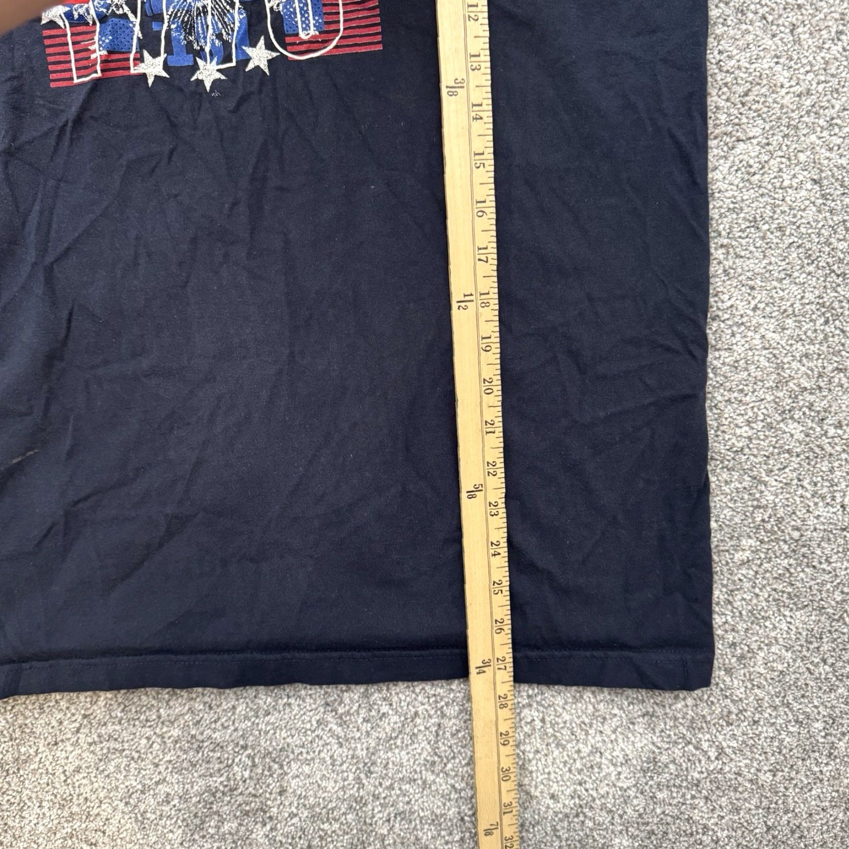 Basic Editions VINTAGE Basic Editions T-Shirt L Blue Eagle US 1776 Americana Retro Mens Short Sleeve Patriotic 90s Size US L / EU 52-54 / 3 - 3 Thumbnail
