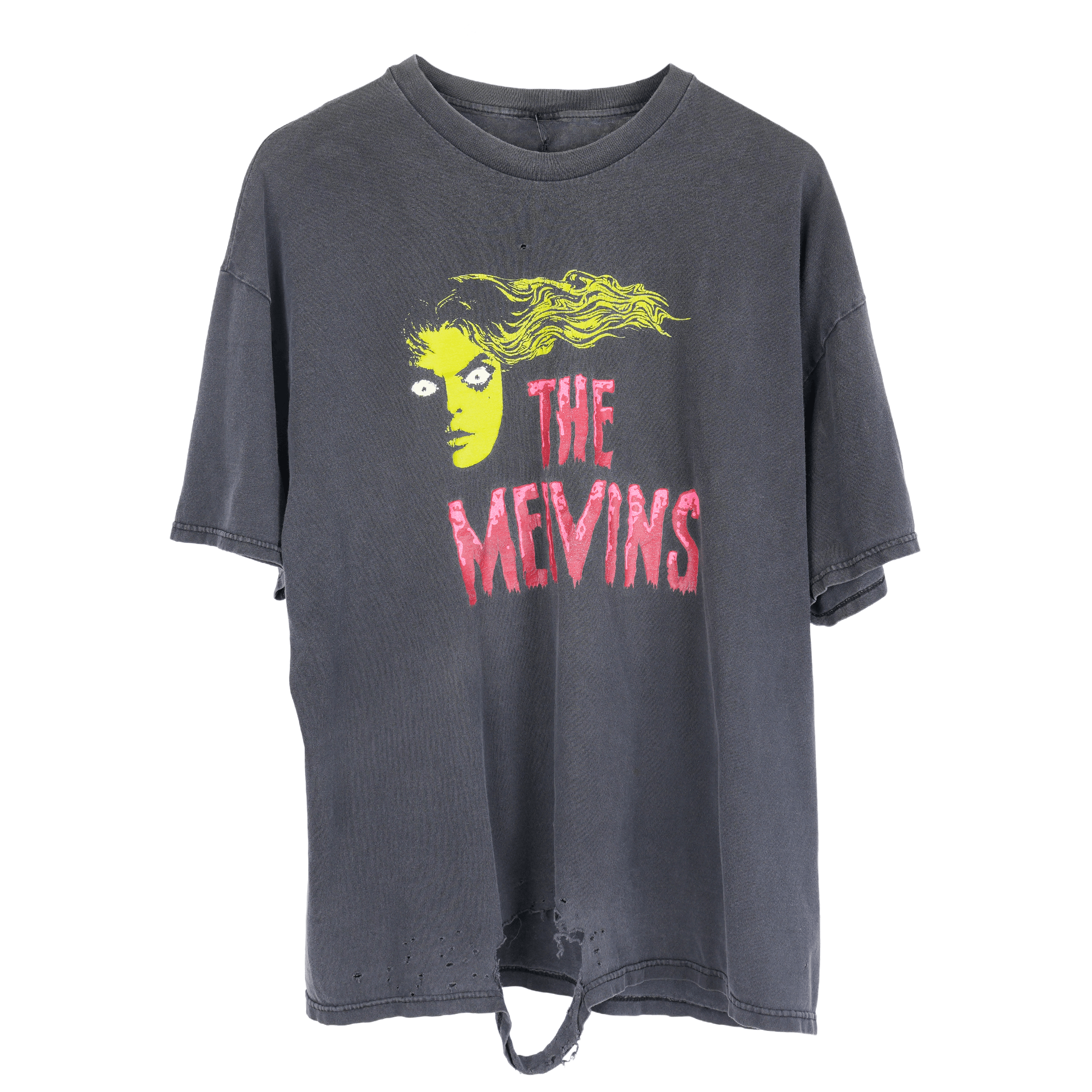 Vintage VINTAGE DISTRESSED MELVINS BLACK TEE Size US XL / EU 56 / 4 - 1 Thumbnail