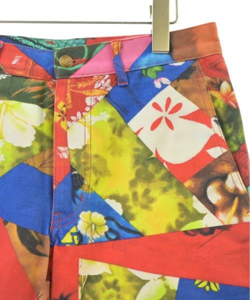Comme des Garcons Homme Plus Cropped Pants all-over pattern zipper cotton Multicolor Size US 30 / EU 46 - 4 Thumbnail