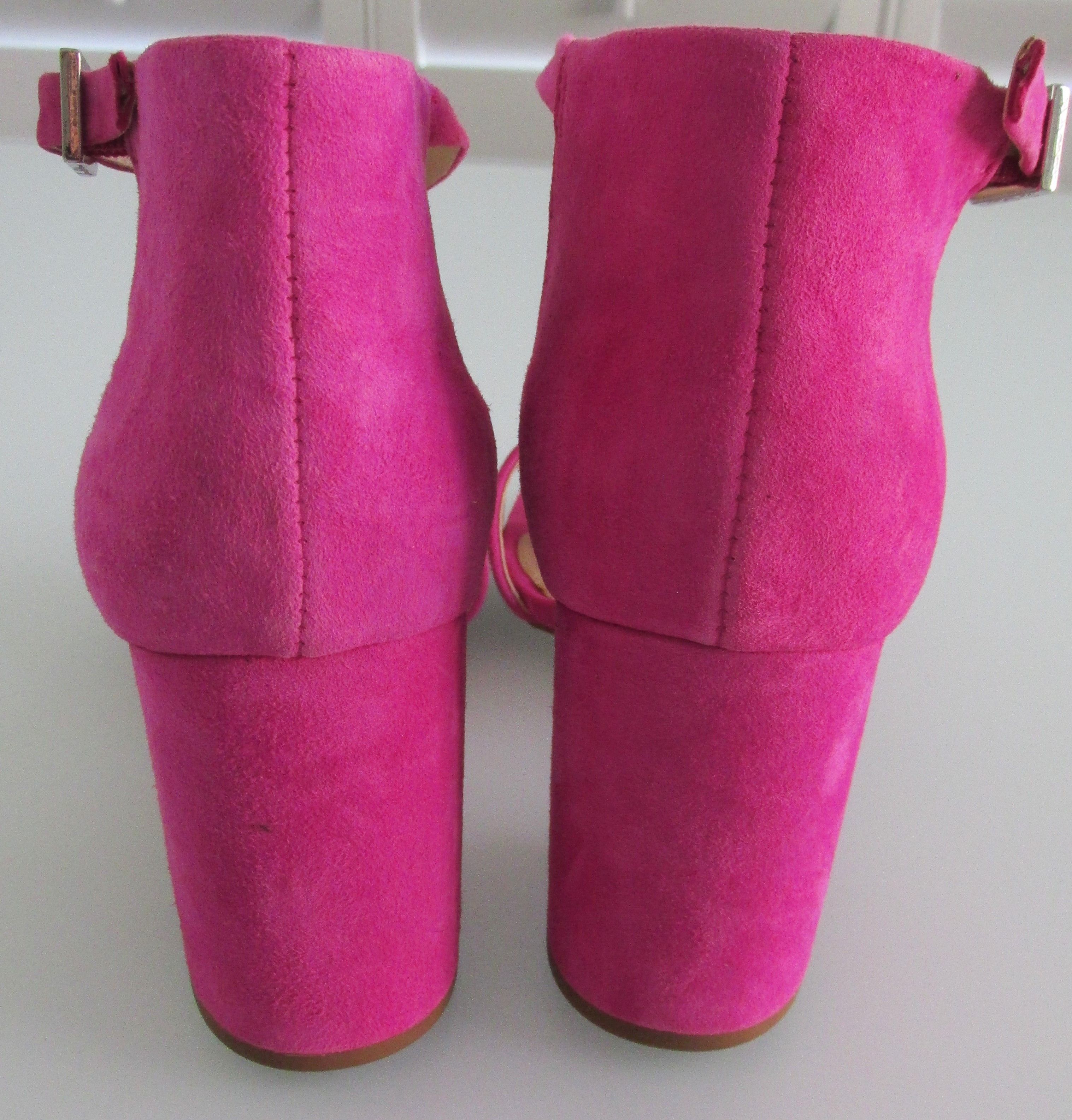 Sam Edelman Sam Edelman New Suede Open Toe Suede Heels Size 8M Size US 8 / IT 38 - 5 Thumbnail