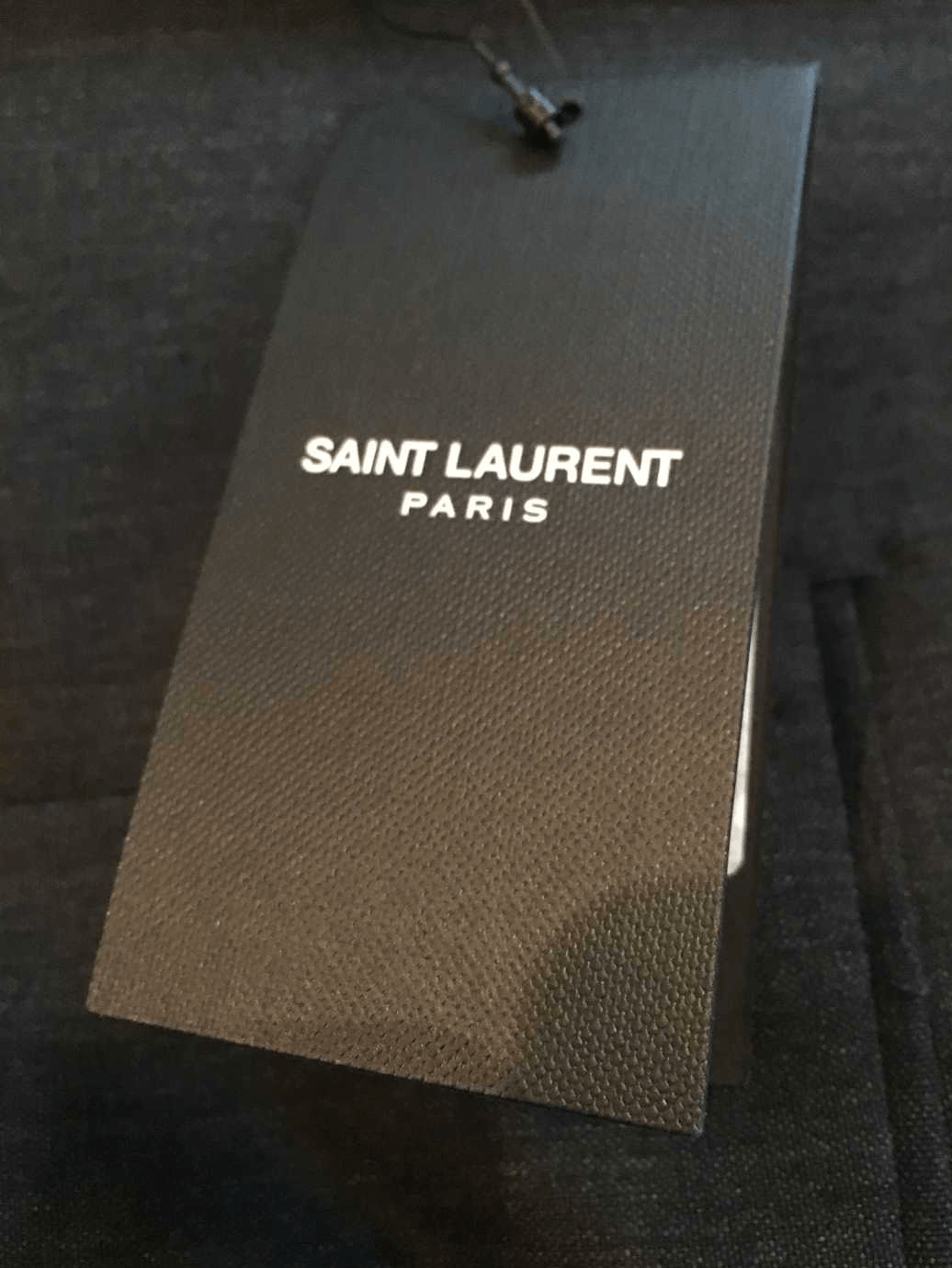 Saint Laurent Paris Hedi Le Smoking BNWT SS15 Anthracite Size 44R - 12 Thumbnail
