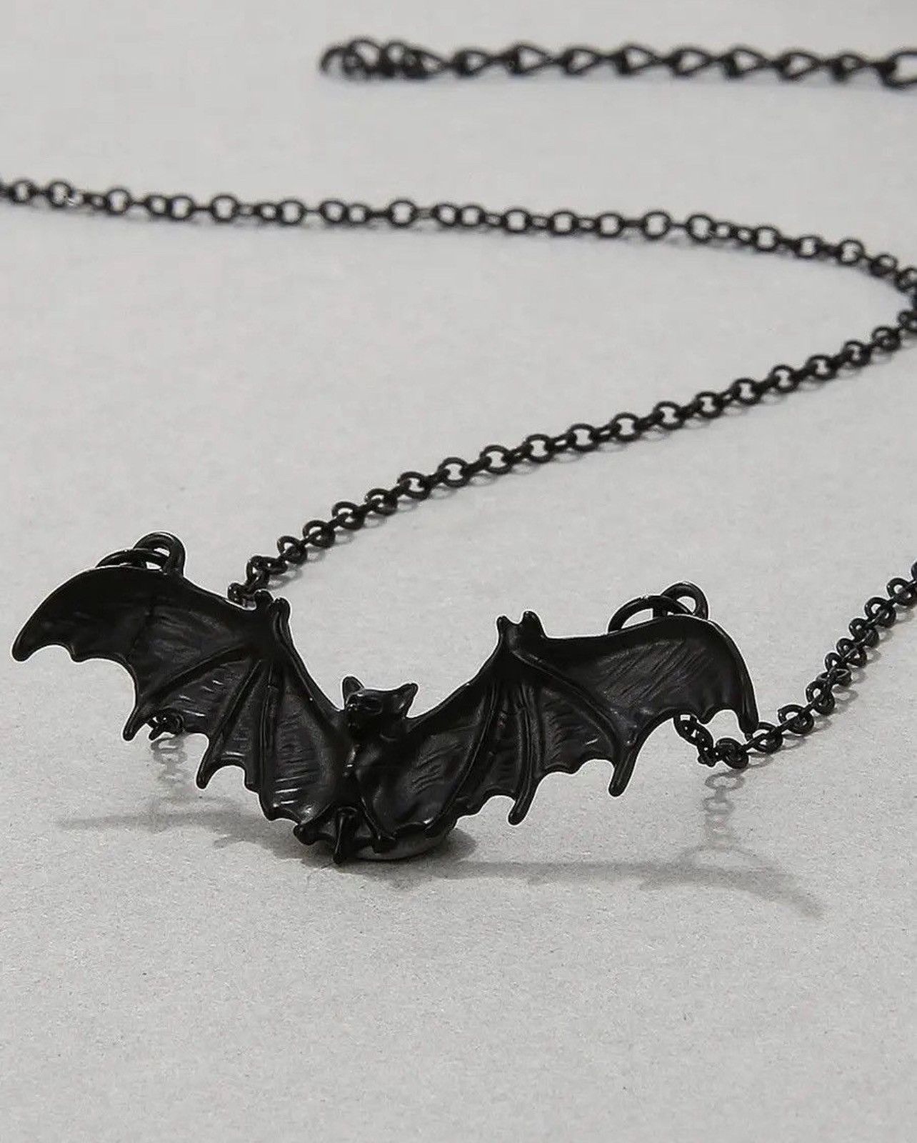 Jewelry Bat Pendant Necklace Size ONE SIZE - 3 Thumbnail