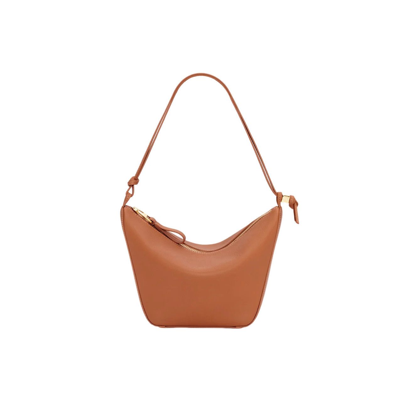 LOEWE Hammock Mini $2150 Tan Leather Hobo Bag New And Authen