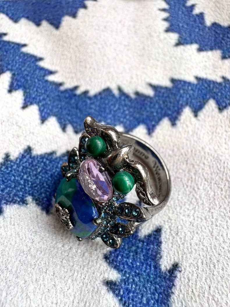 Vivienne Westwood Vivienne Westwood Vintage insect turquoise ring Size ONE SIZE - 4 Thumbnail