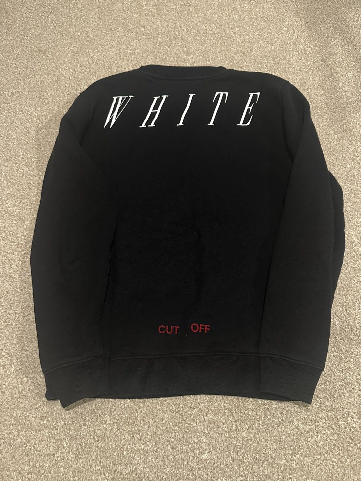 Off-White × Virgil Abloh Off-White Othelo’s Wolf Crew Sweat Size US S / EU 44-46 / 1 - 2 Thumbnail