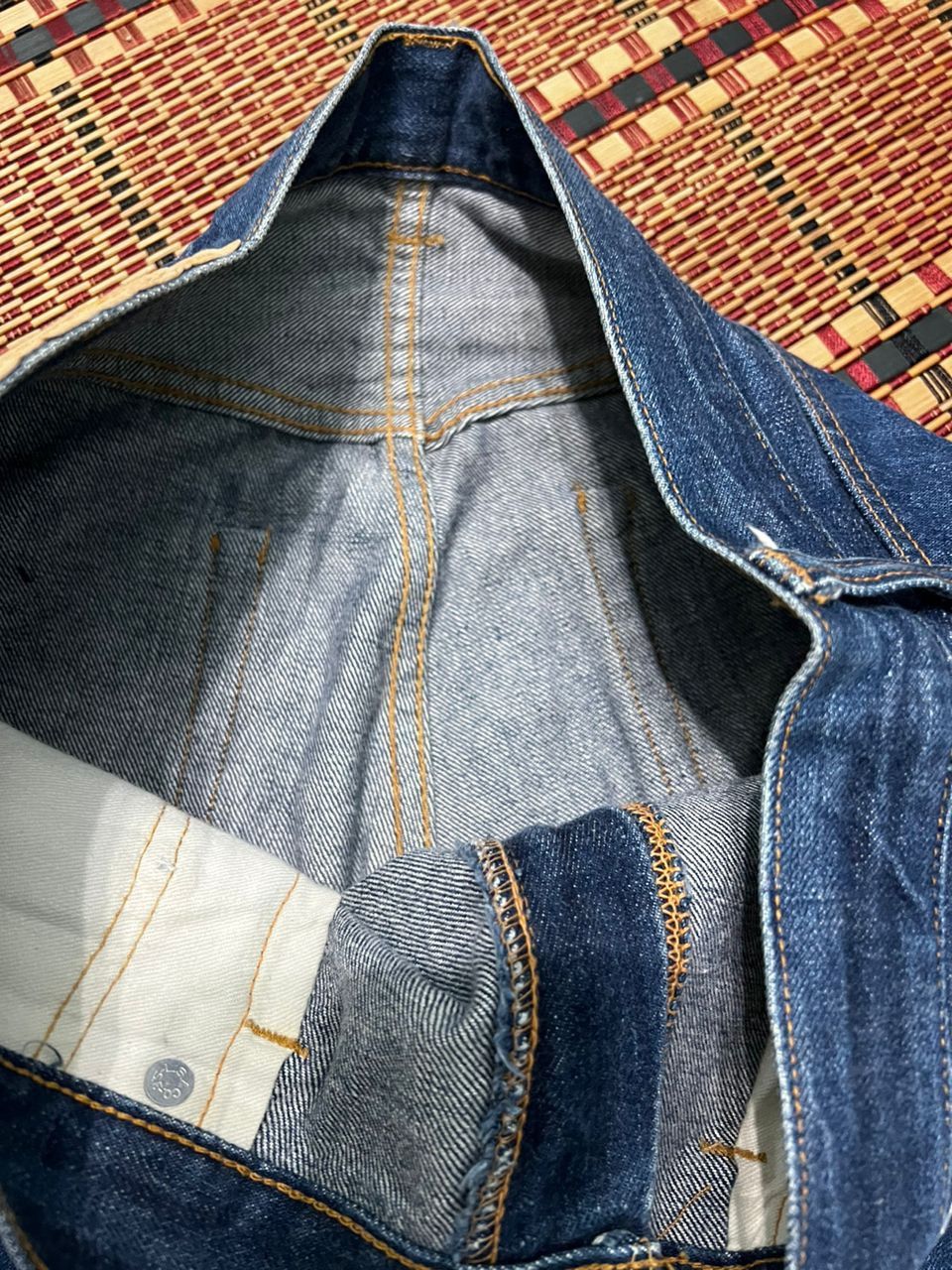 vintage LEVI‘S 502-0117 BIG-E Vintage 60s Levis 502 0117 Jeans Selvedge Big E Talon Zip