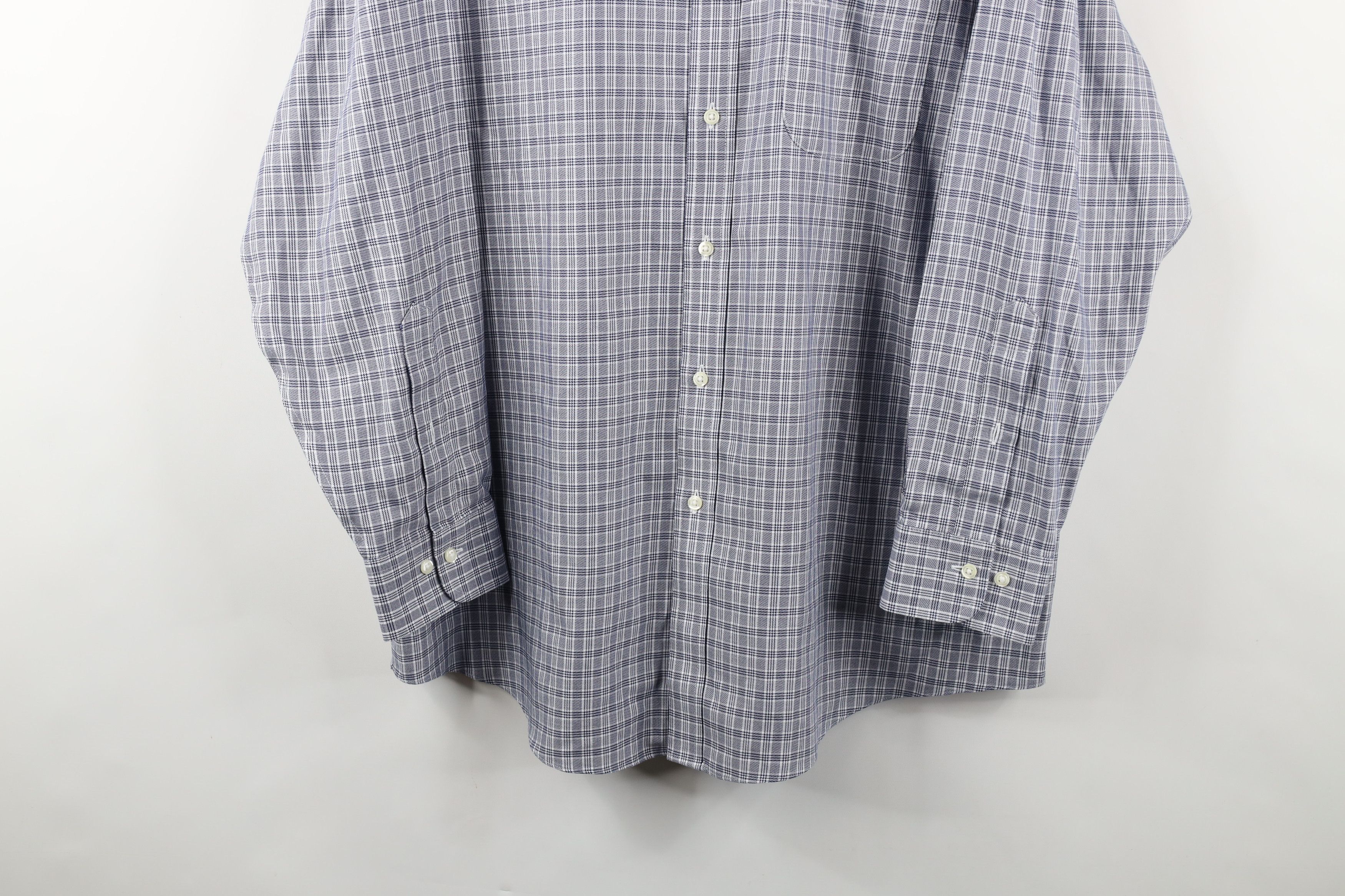 Brooks Brothers × Vintage Vintage Brooks Brothers Non Iron Collared Button Shirt Plaid Size US M / EU 48-50 / 2 - 3 Thumbnail