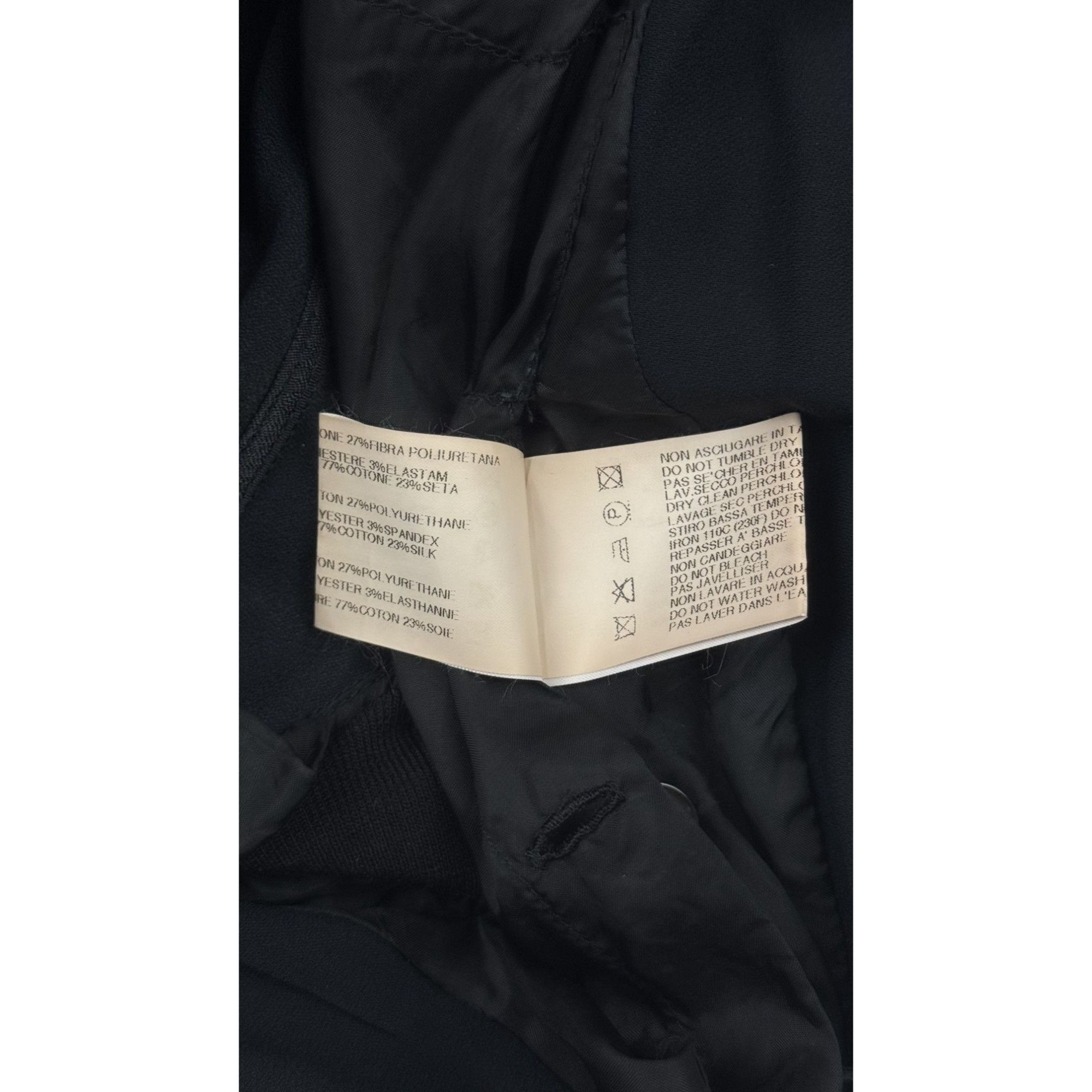 Rick Owens ♚ Rick Owens Vintage Drape Neck Jacket ♚ Size M / US 6-8 / IT 42-44 - 7 Thumbnail