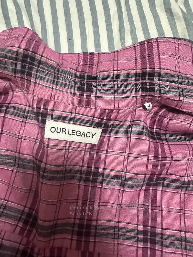 Our Legacy Our Legacy Pink Shirt Size US S / EU 44-46 / 1 - 5 Thumbnail