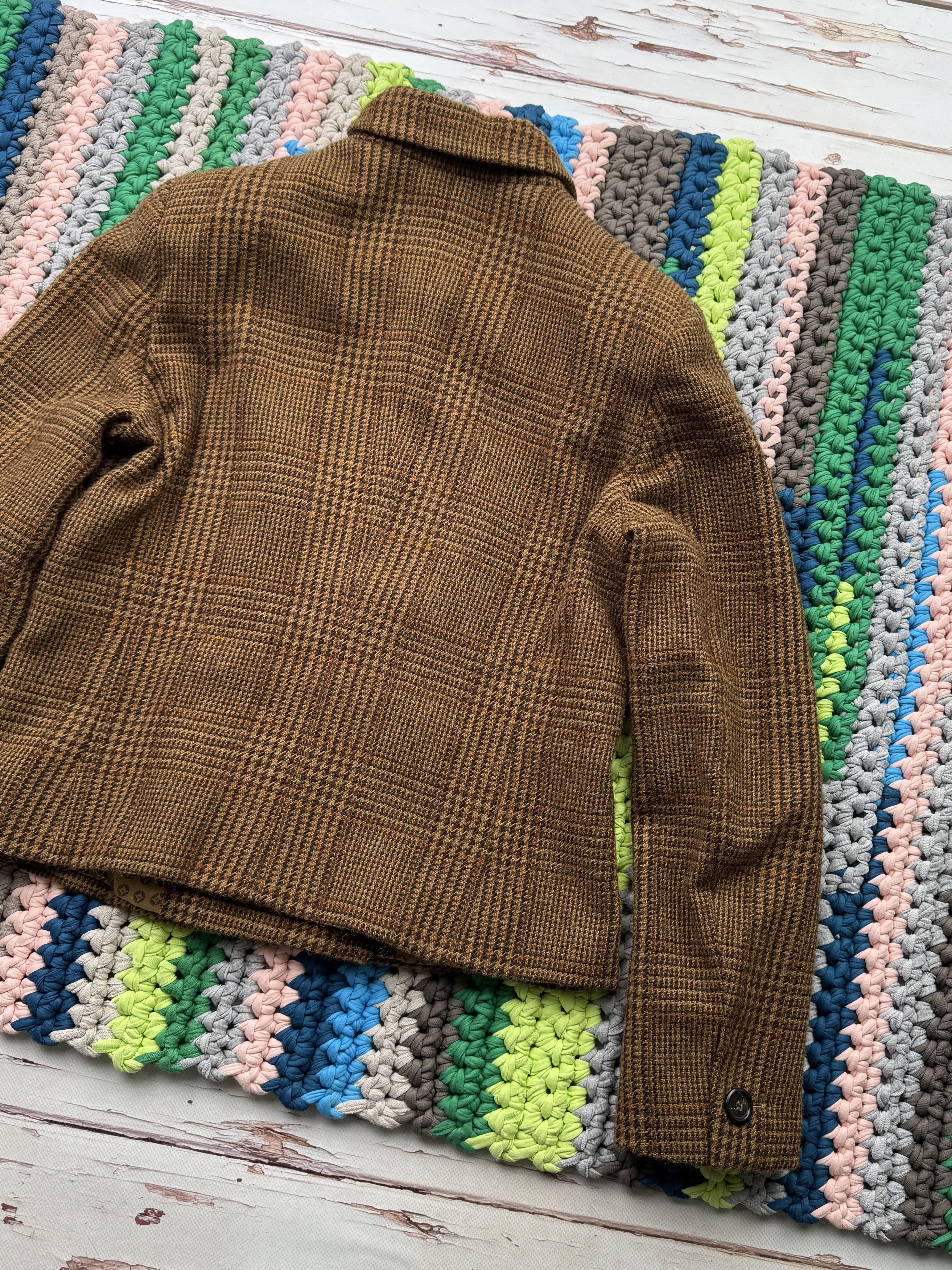 Max Mara Max Mara Wool Cropped Coat (V290)(D10) Size L / US 10 / IT 46 - 11 Thumbnail