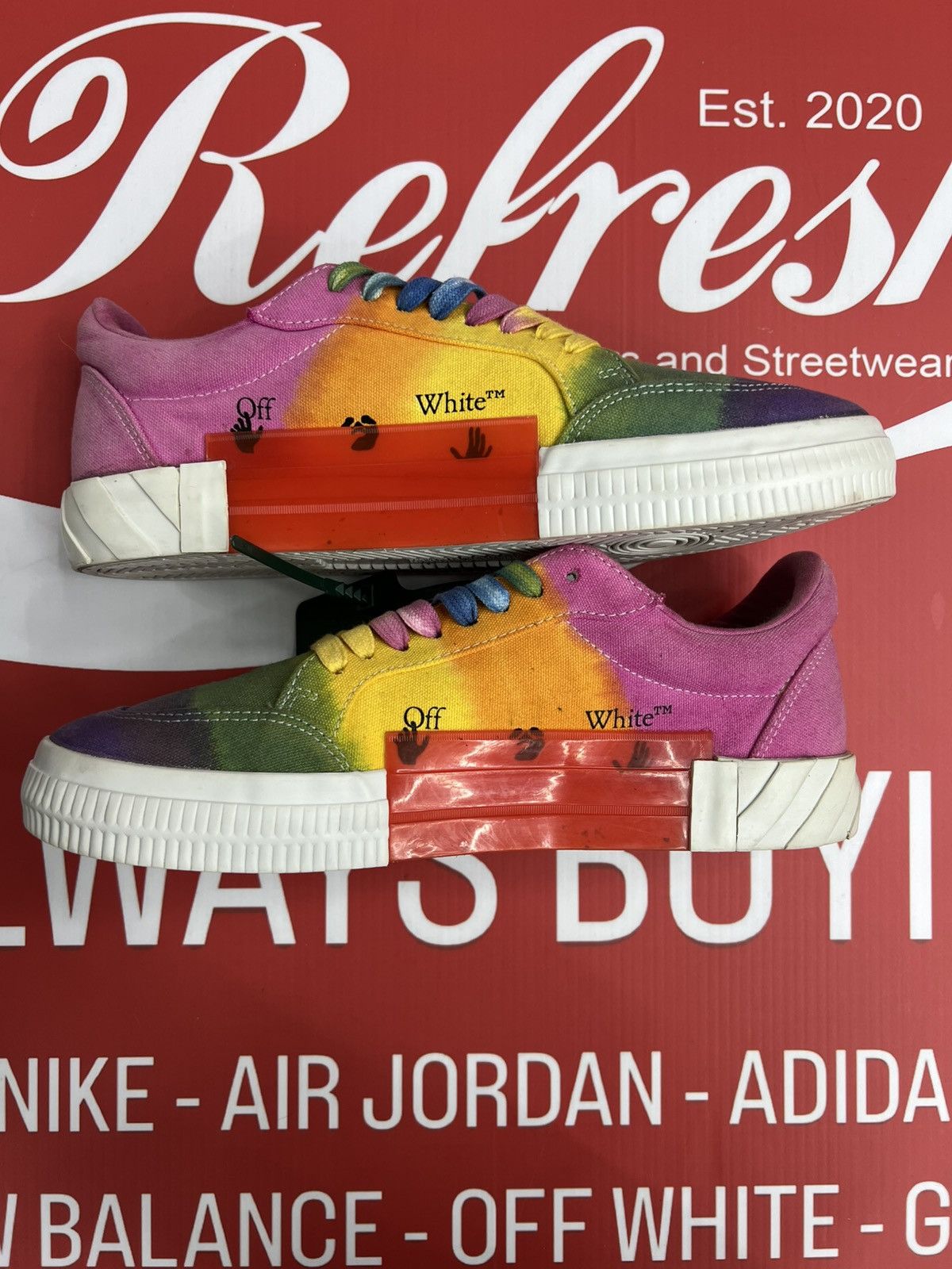 Off-White Off White Tye- Die Sneaker Size 43/10M Size US 10 / EU 43 - 2 Thumbnail