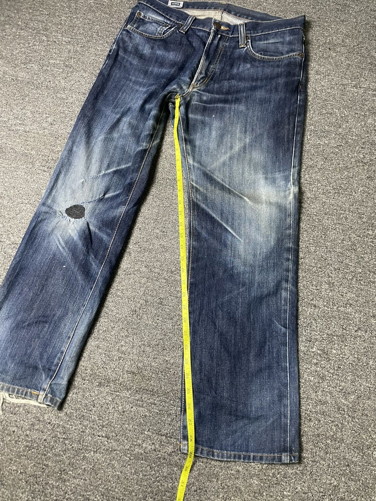 Edwin × Japanese Brand × Vintage Vintage EDWIN Straight Cut Jeans (84) Size US 34 / EU 50 - 7 Thumbnail