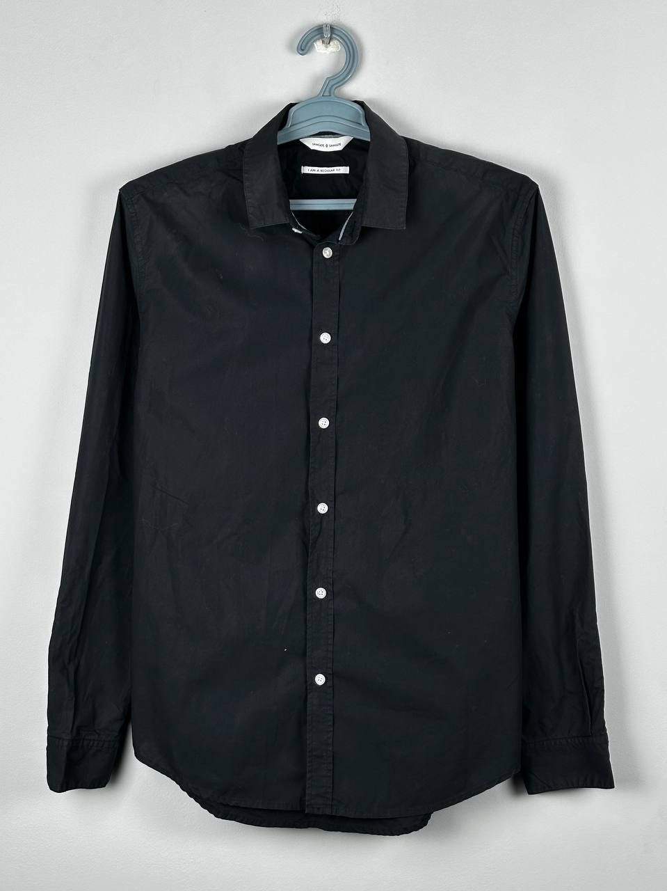 Samsoe Samsoe Samsoe Samsoe Black Liam Casual Streetwear Shirt Size US M / EU 48-50 / 2 - 1 Thumbnail