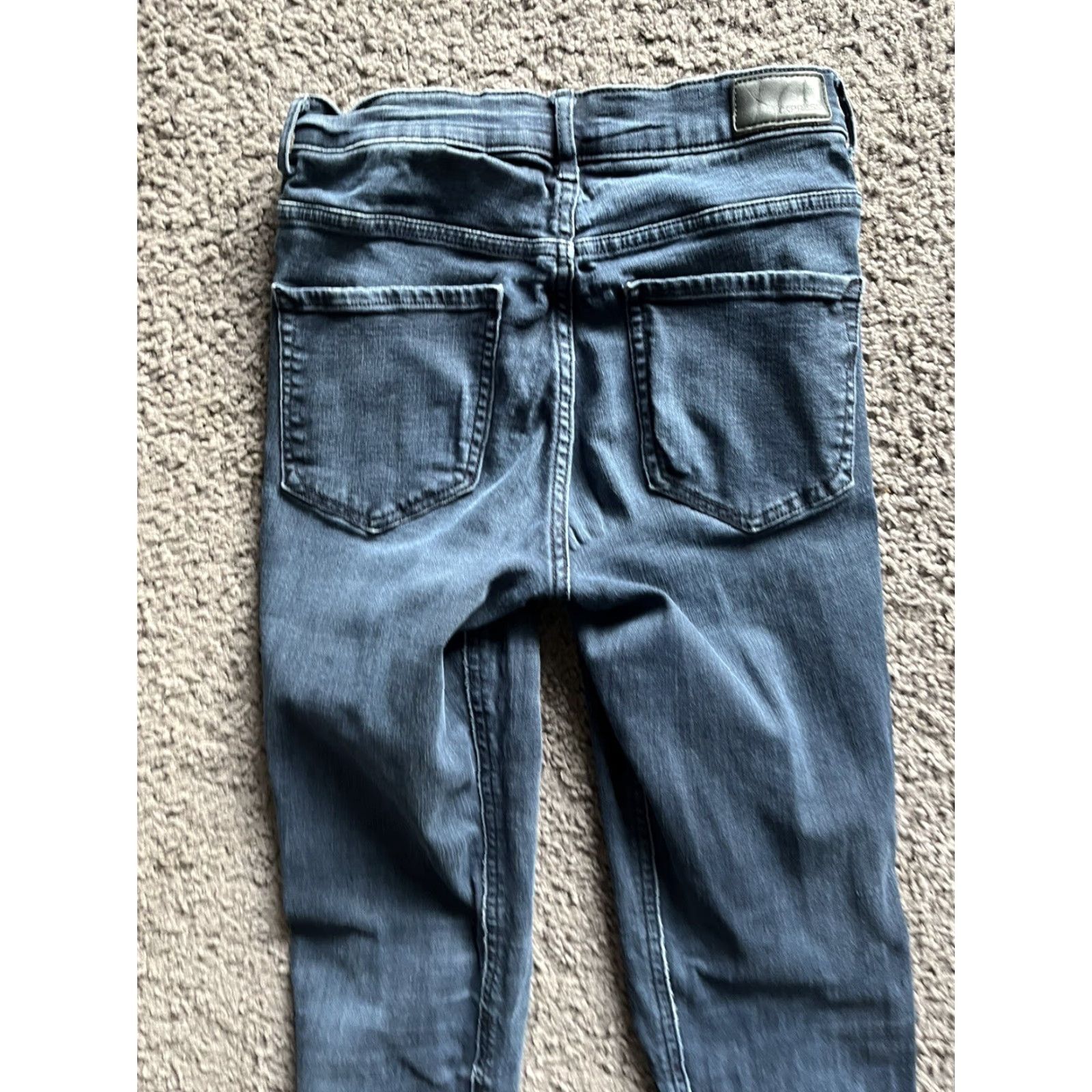 Express Express Ankle Legging Jeans Size 0 High Rise Women Blue Perfect Denim Womens Size 25" / US 0 / IT 36 - 4 Thumbnail