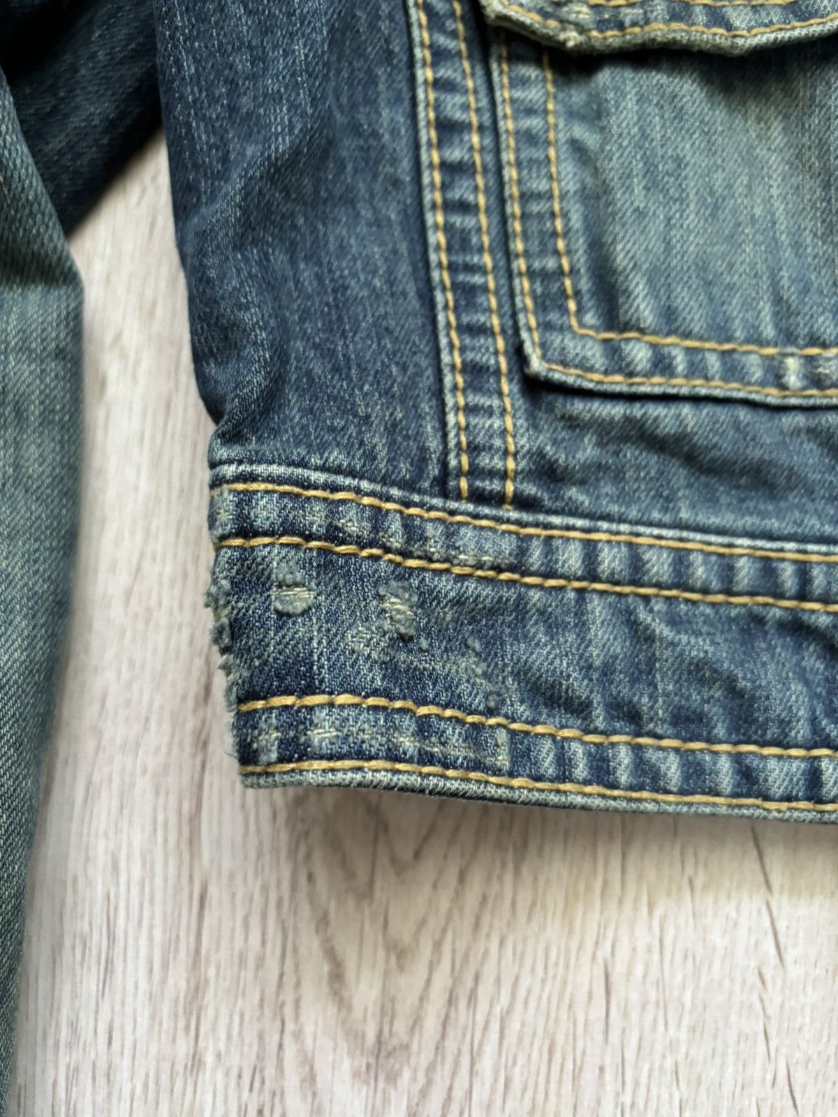 Other MK KLEIN+ Cropped Denim Jacket Size XS / US 0-2 / IT 36-38 - 4 Thumbnail