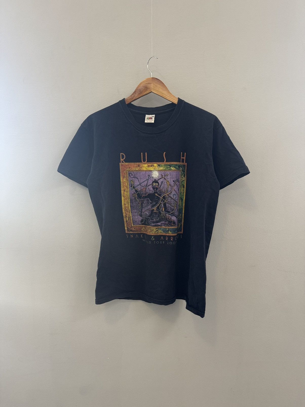 Band Tees × Vintage Vintage Rush Snakes and Arrows Tour 2007 Band Shirt Size US M / EU 48-50 / 2 - 1 Thumbnail