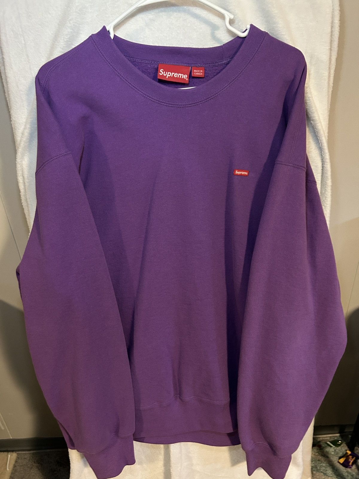 Supreme Small Box Logo Crewneck | Grailed