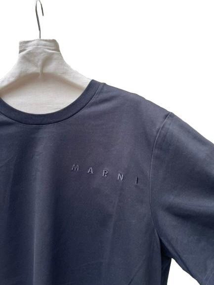 Marni o1f1d3z0326 T-Shirt in Nero Size US M / EU 48-50 / 2 - 2 Thumbnail