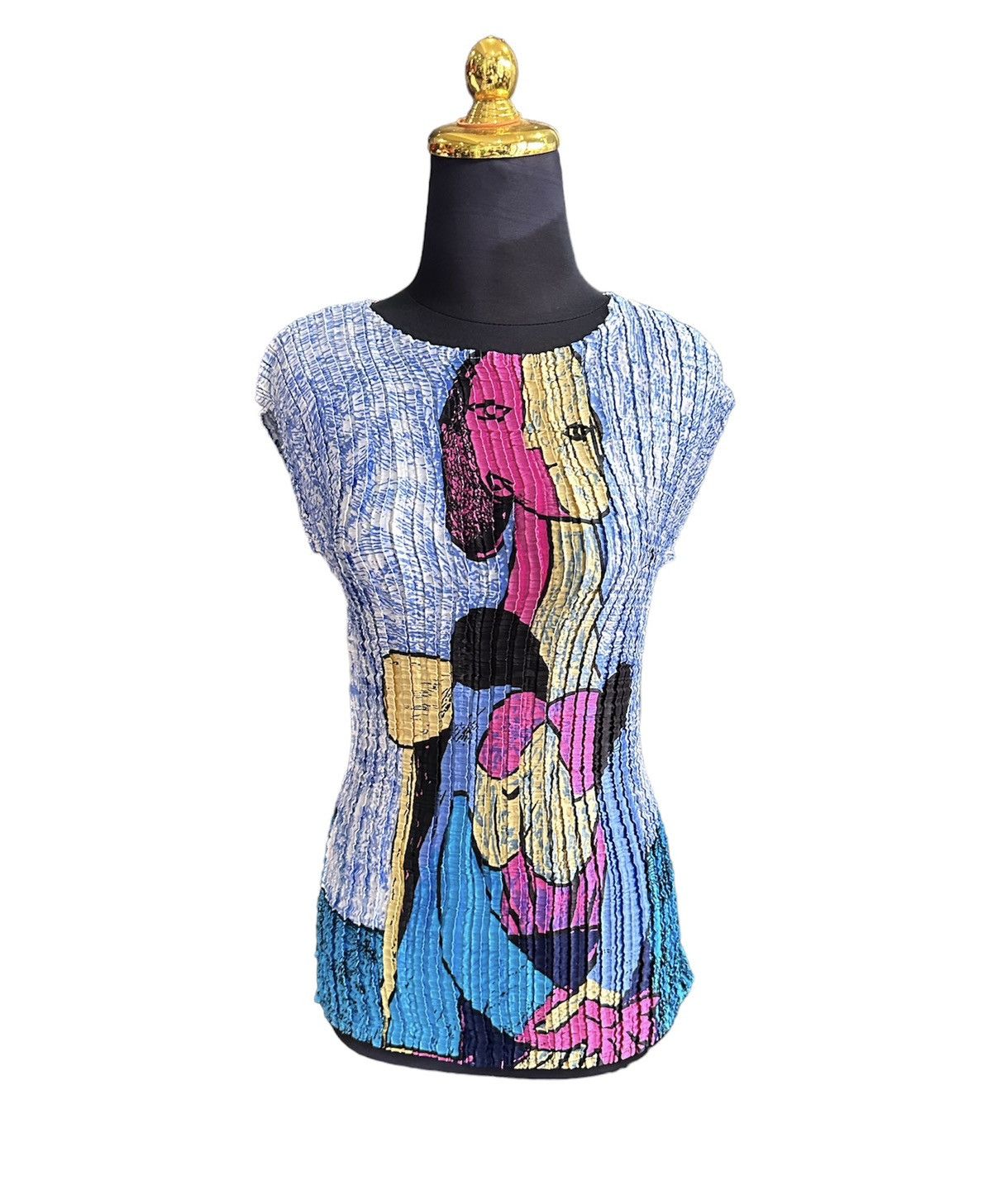 Paloma Picasso Piscasso art blouse Size M / US 6-8 / IT 42-44 - 1 Thumbnail